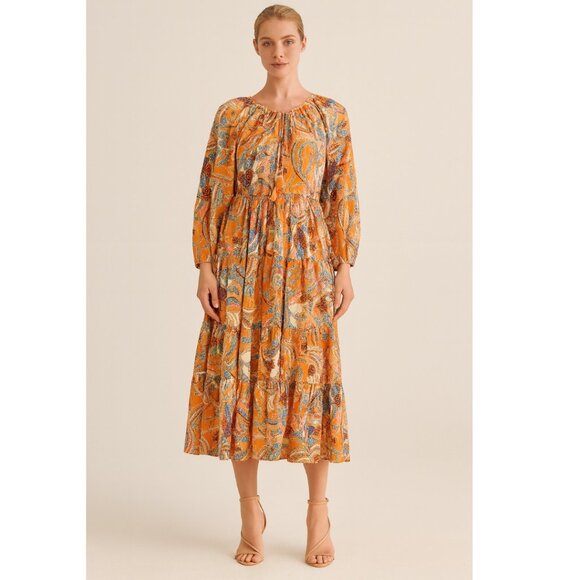 A.L.C. Dresses & Skirts - A.L.C Maya Maxi Dress 8 Orange NEW